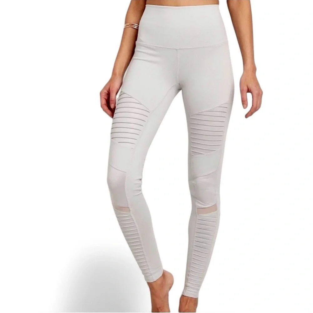 Alo Yoga High Waisted Moto Leggings | XS